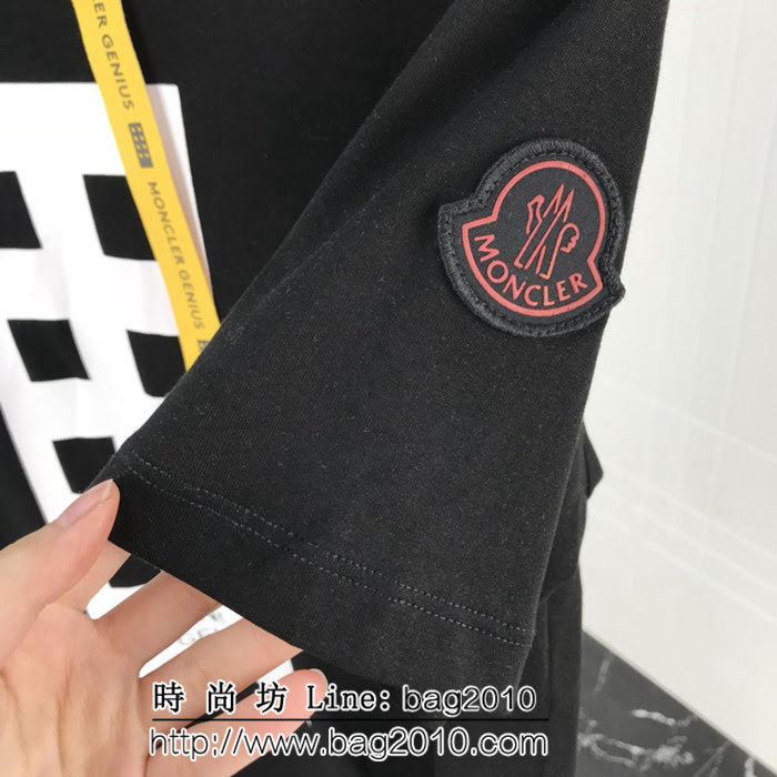 Moncler蒙口藤原浩合作系列 19ss早春新款短袖 數碼直噴印花 定制純棉面料 高版本男女同款 ydi2021